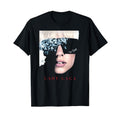 Black - Front - Lady Gaga Unisex Adult The Fame Photograph Cotton T-Shirt