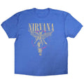 Light Blue - Front - Nirvana Unisex Adult In Utero Cotton T-Shirt