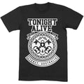 Black-White - Front - Tonight Alive Unisex Adult Key T-Shirt