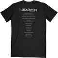 Black - Back - Stone Sour Unisex Adult Audio Secrecy Square T-Shirt