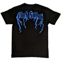 Black - Back - Black Sabbath Unisex Adult Lightning Henry T-Shirt