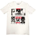 White - Front - INXS Unisex Adult Kick Tour T-Shirt