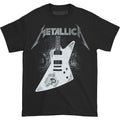 Black - Front - Metallica Unisex Adult Papa Het Guitar T-Shirt