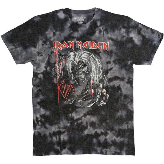 Black - Front - Iron Maiden Unisex Adult Ed Kills Again T-Shirt