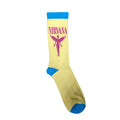 Yellow - Back - Nirvana Unisex Adult Angelic Socks