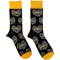 Black-Grey - Front - Wu-Tang Clan Unisex Adult Logo Socks