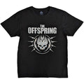 Black - Front - The Offspring Unisex Adult Bolt Logo T-Shirt