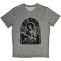 Grey - Front - Jimi Hendrix Unisex Adult Electric Ladyland Monochrome T-Shirt