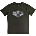 Green - Front - Beastie Boys Unisex Adult Logo T-Shirt