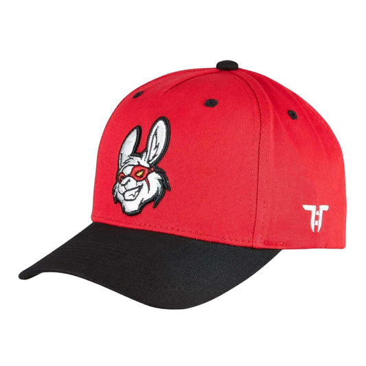 Red-Black - Front - Tokyo Time Unisex Adult Misfits Gaming Baseball Cap