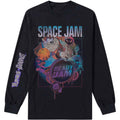 Black - Front - Space Jam: A New Legacy Unisex Adult Ready 2 Jam Long-Sleeved T-Shirt