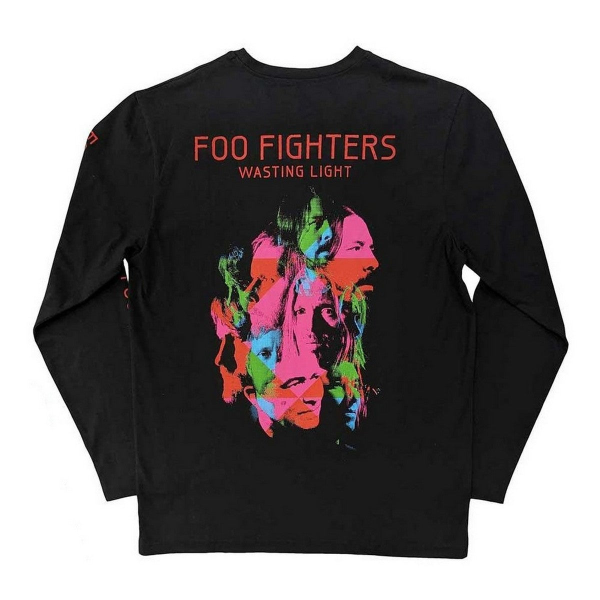 Black - Back - Foo Fighters Unisex Adult Wasting Light Long-Sleeved T-Shirt
