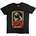 Black - Front - Janis Joplin Unisex Adult Vintage Poster T-Shirt