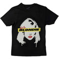 Black - Front - Blondie Unisex Adult AKA Eyestrip T-Shirt