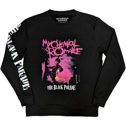 Black - Front - My Chemical Romance Unisex Adult March Sweatshirt