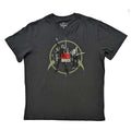 Grey - Front - U2 Unisex Adult 360 Degree Tour 2010 Band Photo Back Print T-Shirt