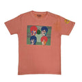 Pink - Front - The Beatles Unisex Adult Yellow Submarine Magic Piano T-Shirt