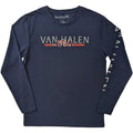 Navy Blue - Front - Van Halen Unisex Adult 84 Tour Long-Sleeved T-Shirt