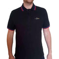 Black - Back - Pink Floyd Unisex Adult Dark Side Of The Moon Prism Polo Shirt