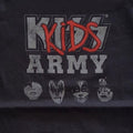 Black - Back - Kiss Baby Army Babygrow