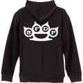 Black - Back - Five Finger Death Punch Unisex Adult Knuckle Duster Back Print Full Zip Hoodie