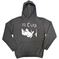 Grey - Front - The Cure Unisex Adult Robert Illustration Pullover Hoodie