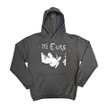 Grey - Front - The Cure Unisex Adult Robert Illustration Pullover Hoodie