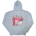 Light Blue - Back - Gorillaz Unisex Adult Cracker Island Pullover Hoodie