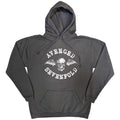 Charcoal Grey - Front - Avenged Sevenfold Unisex Adult Logo Pullover Hoodie