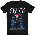 Black - Front - Ozzy Osbourne Unisex Adult Arms Out Holiday T-Shirt
