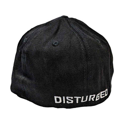Black-Red-White - Back - Disturbed Unisex Adult Evolution Baseball Cap