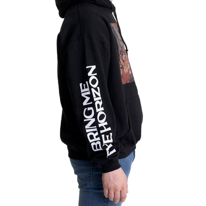Black - Side - Bring Me The Horizon Unisex Adult Post Human Survival Horror Cover Pullover Hoodie