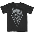 Black - Front - Gojira Unisex Adult Power Glove Cotton T-Shirt