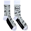 Grey - Front - The Beatles Unisex Adult AYNIL Drum Socks