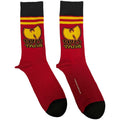 Red - Front - Wu-Tang Clan Unisex Adult Striped Socks
