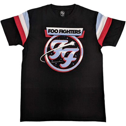 Black - Front - Foo Fighters Unisex Adult Tricolour Comet T-Shirt