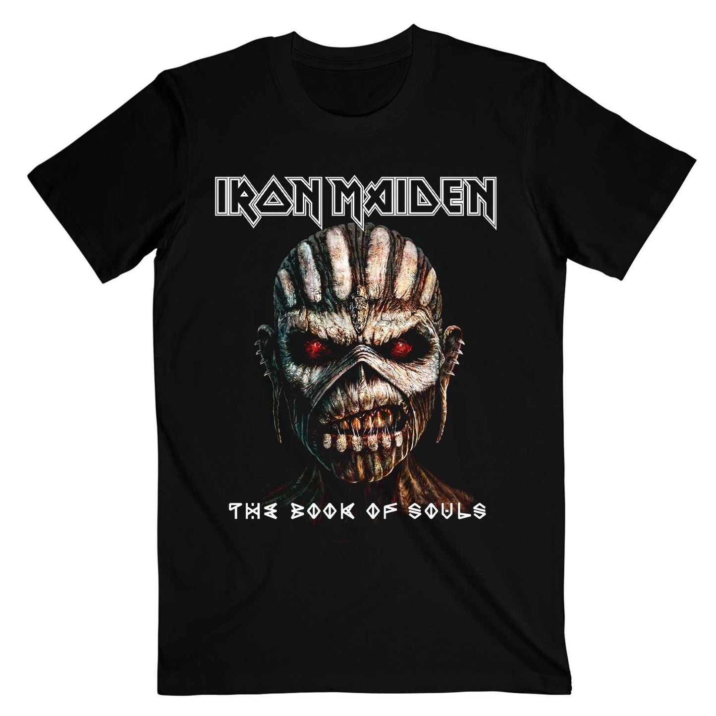 Black - Front - Iron Maiden Unisex Adult The Book Of Souls T-Shirt