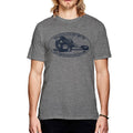 Heather Grey - Front - The Traveling Wilburys Unisex Adult Records Heather T-Shirt
