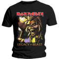 Black - Front - Iron Maiden Unisex Adult Legacy Killers T-Shirt