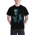 Black - Side - Ringo Starr Unisex Adult Peace Fingers Cotton T-Shirt
