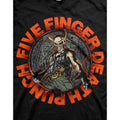 Black - Side - Five Finger Death Punch Unisex Adult Seal Of Ameth Cotton T-Shirt
