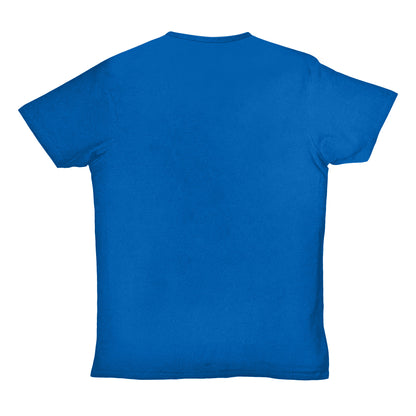 Blue - Back - The Rolling Stones Unisex Adult Hackney Diamonds Neon Logo T-Shirt