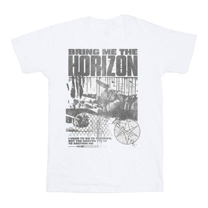 White - Front - Bring Me The Horizon Unisex Adult Therapy T-Shirt