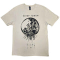 Natural - Front - Sleep Token Unisex Adult Me Back To Eden Back Print T-Shirt