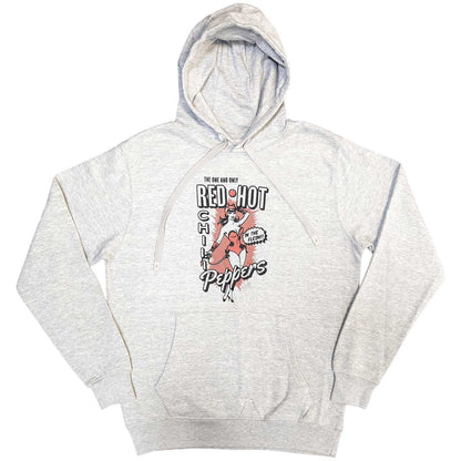 Grey - Front - Red Hot Chilli Peppers Unisex Adult In The Flesh Hoodie