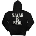 Black - Back - Kreator Unisex Adult Satan Is Real Hoodie