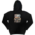 Black - Front - Kiss Unisex Adult End Of The Road Final Tour Hoodie