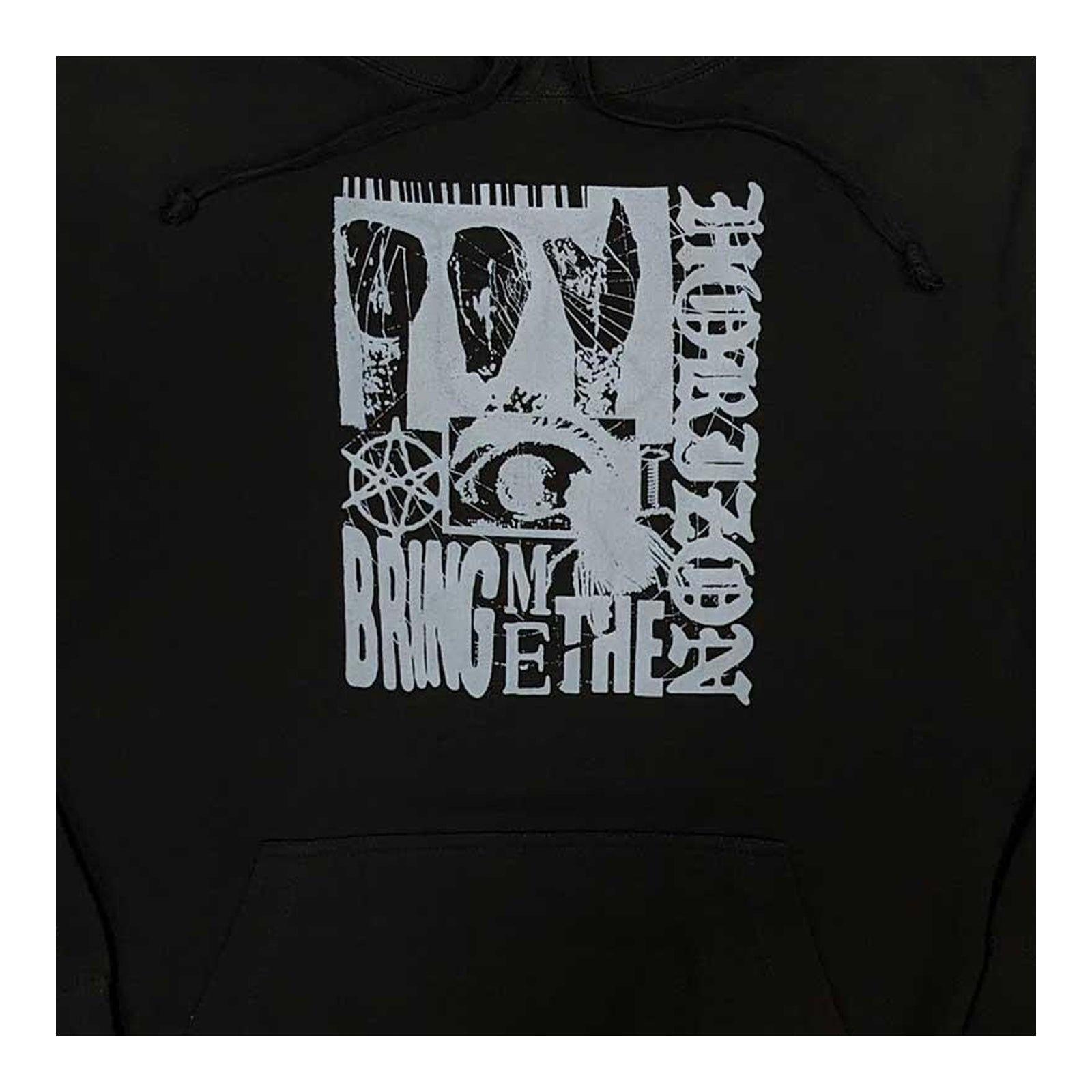 Black - Back - Bring Me The Horizon Unisex Adult Bug Hoodie