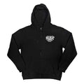 Black - Front - Volbeat Unisex Adult Louder And Faster Back Print Full Zip Hoodie