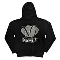Black - Back - No Doubt Unisex Adult Checked Logo Full Zip Hoodie